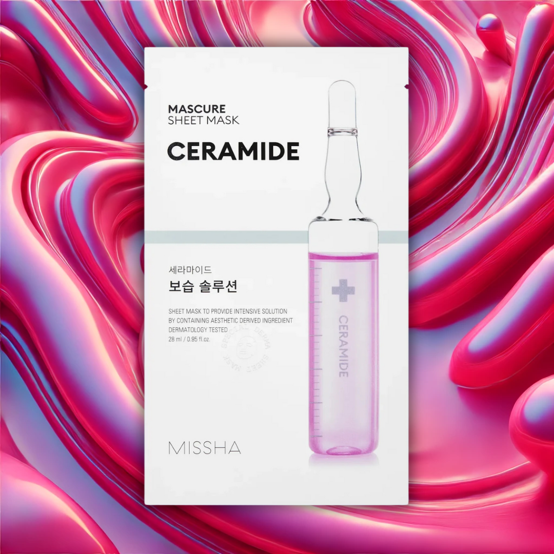 Missha Mascure Ceramide Sheet Mask 1pc | Korėjietiška Kosmetika | Korėjietiška Kosmetika