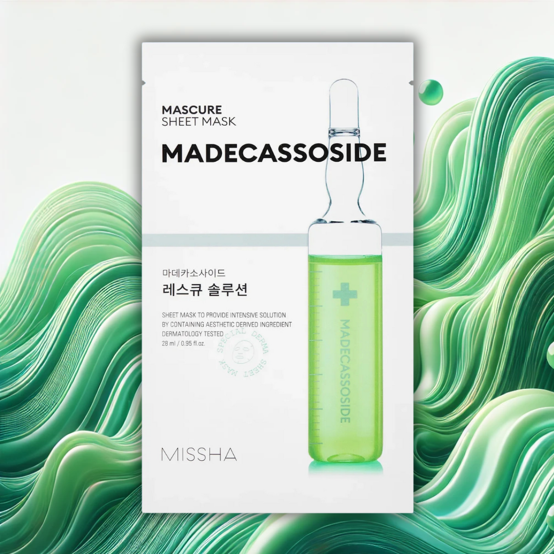 Missha Mascure Rescue Solution sheet mask | Korėjietiška Kosmetika | Korėjietiška Kosmetika