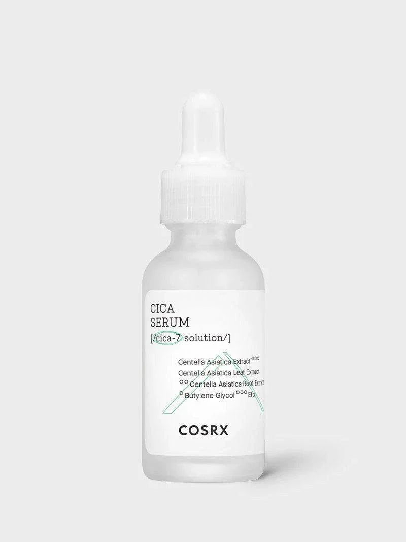 COSRX CICA serumas 30ml - raminantis ir drėkinantis | Korėjietiška Kosmetika